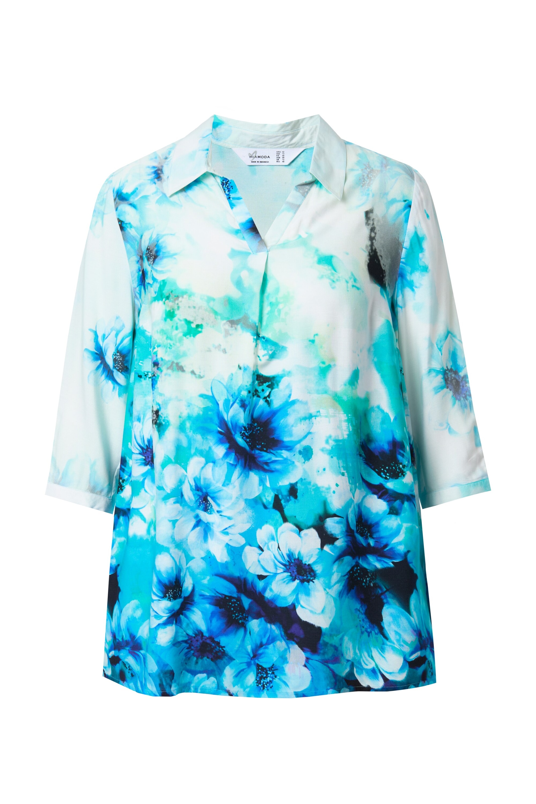 MIAMODA Bluse in Blau: Vorderseite