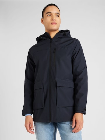 Only & Sons Between-Seasons Parka 'RICK' in Blue: front