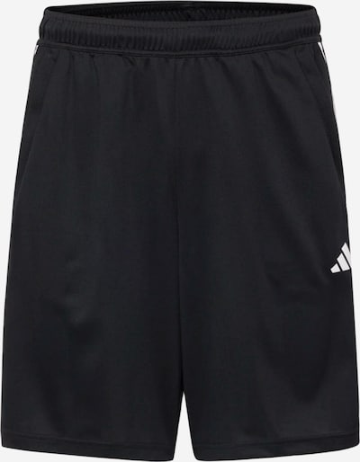 ADIDAS PERFORMANCE Workout Pants 'Train Essentials' in Black / White, Item view