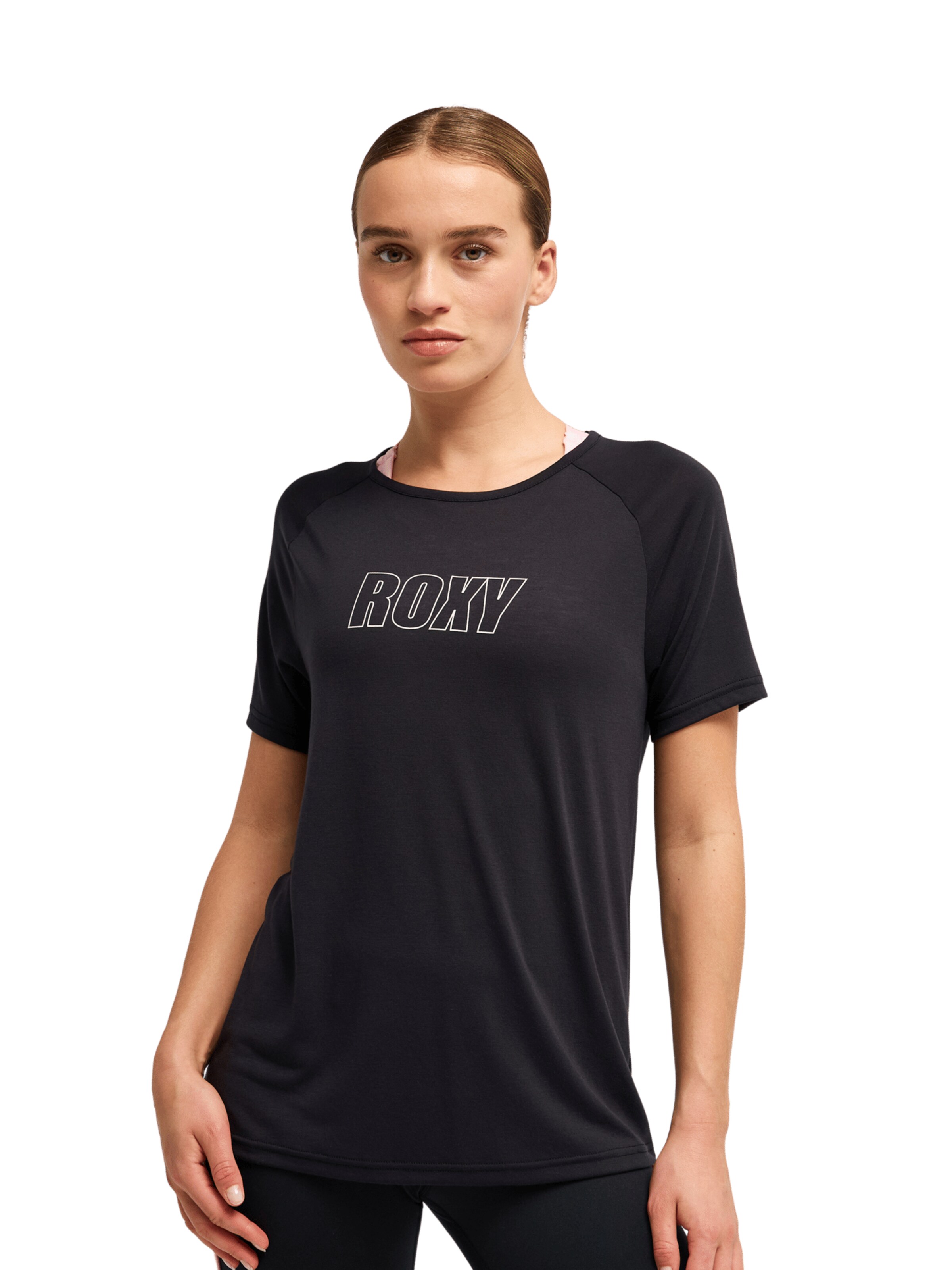 ROXY Performance Shirt in Black: front