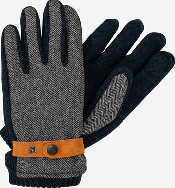 CAMEL ACTIVE Full Finger Gloves in Grey: front