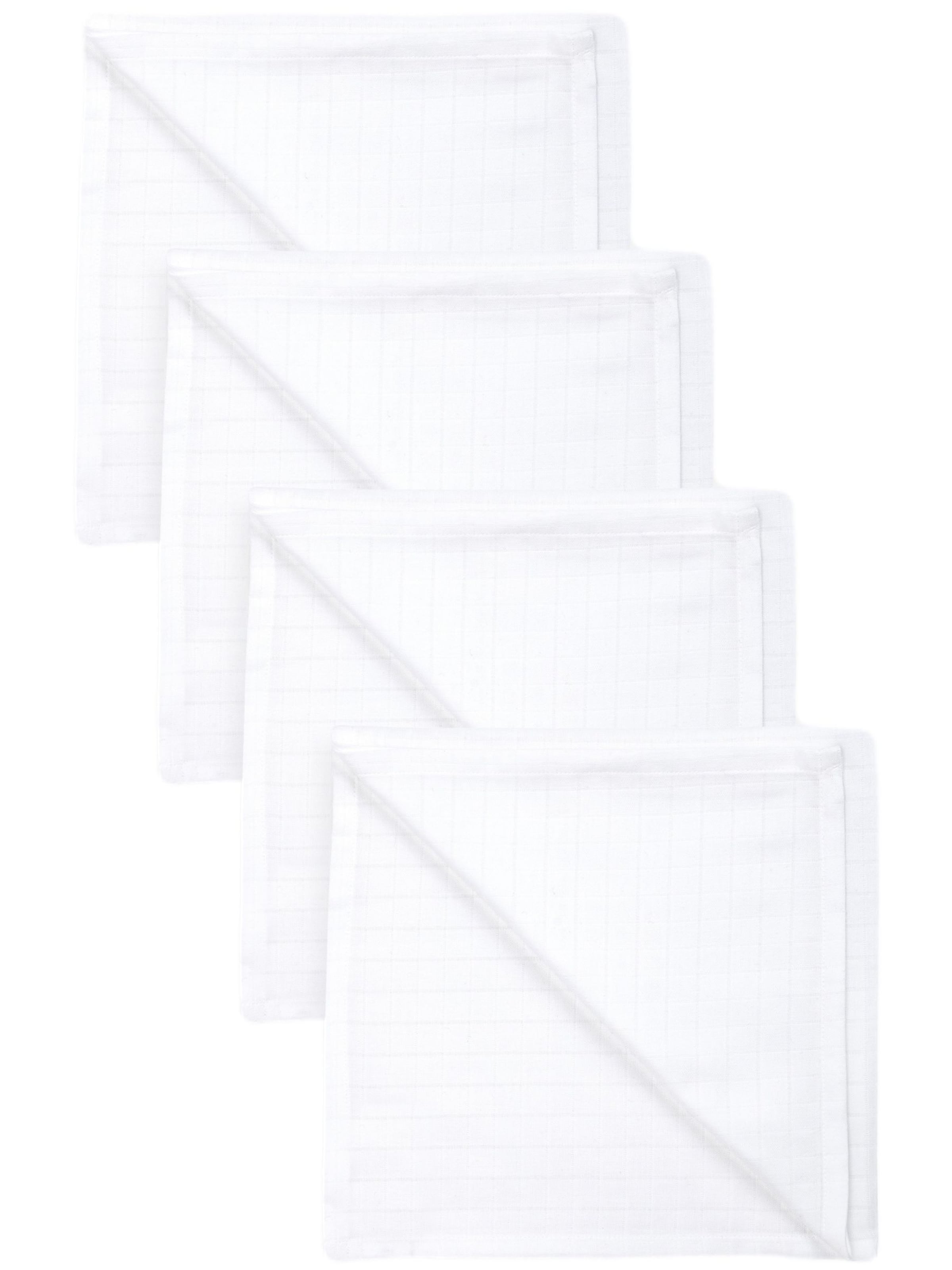 Next Håndklæde &#x27;Musselin&#x27; i hvid: forside