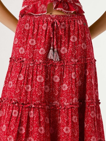 Pepe Jeans Skirt 'CANDELA' in Red