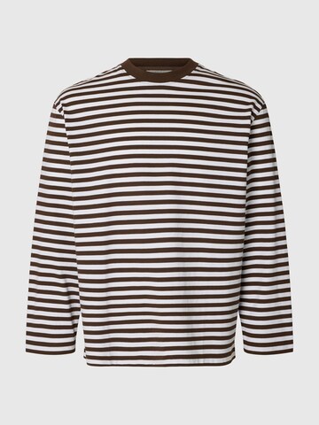 SELECTED Bluser & t-shirts i brun