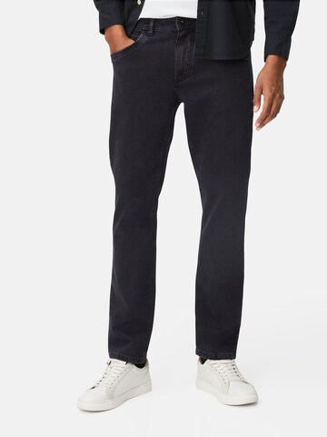 CAMEL ACTIVE Regular Stoffhose im Relaxed Fit in Schwarz: Vorderseite
