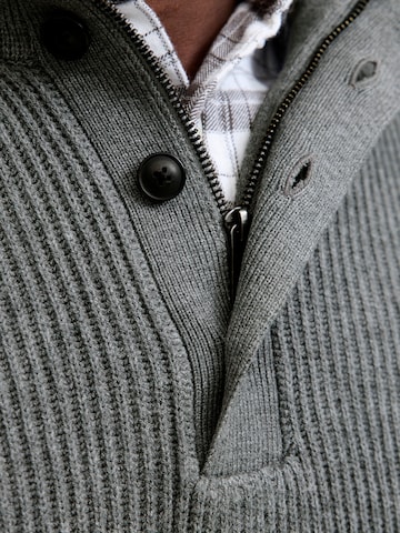 Pull-over 'Richard' JACK & JONES en gris