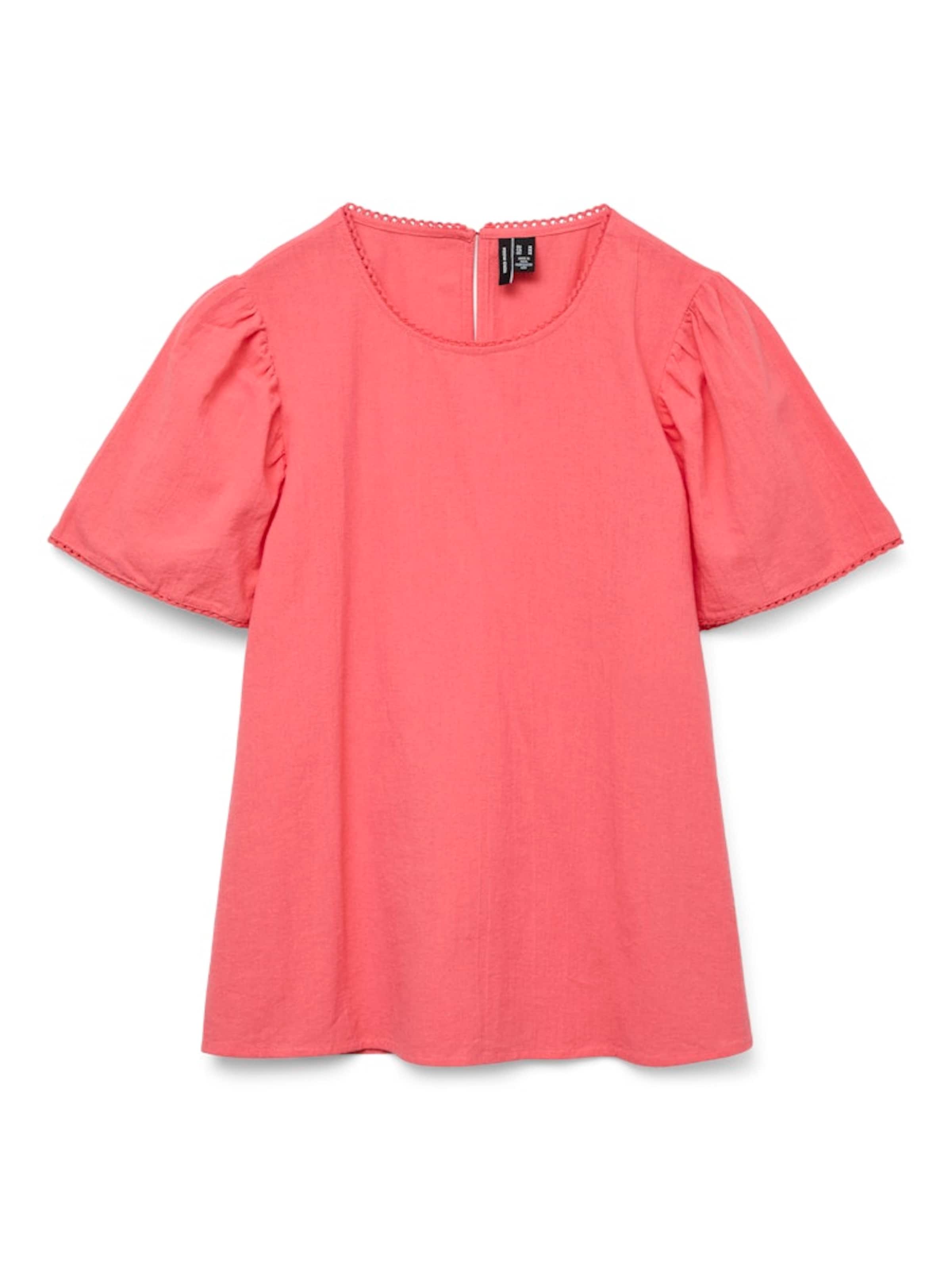 VERO MODABluza 'VMPretty' - roza boja: prednji dio