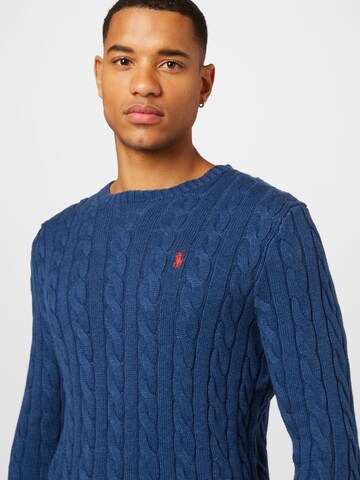 Polo Ralph Lauren Regular fit Пуловер 'Driver' в синьо