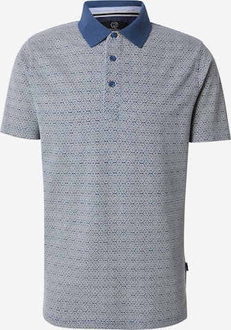 INDICODE JEANS Poloshirt 'Mauricus' in Blau: predná strana