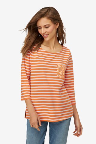 LAURASØN Shirt in Orange: predná strana