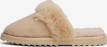 smėlio TOMMY HILFIGER Naminės šlepetės: priekis