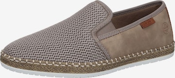 Rieker Classic Flats 'Namur' in Beige: front