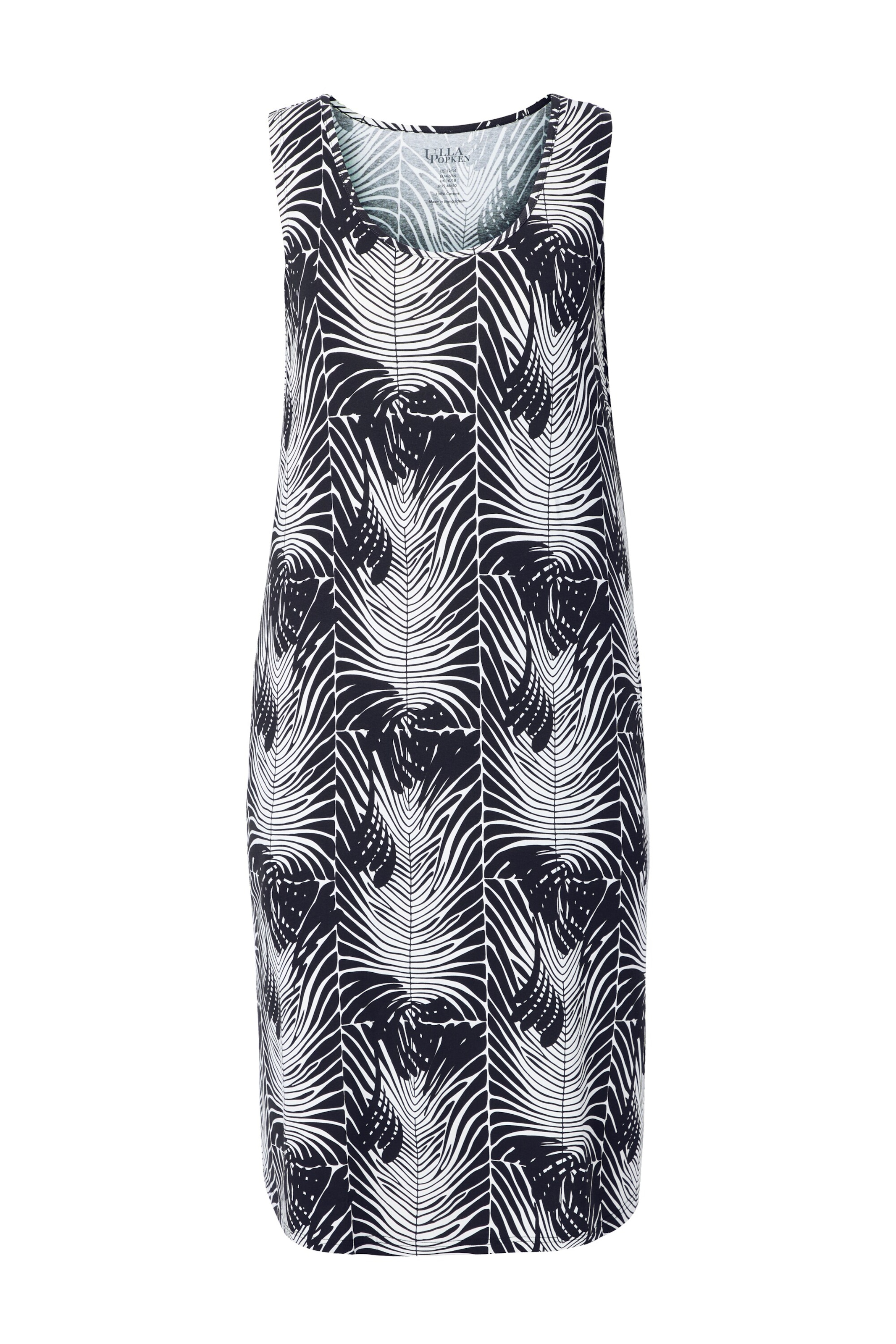 Ulla Popken Jurk in Zwart: voorkant