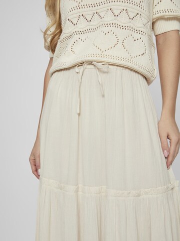 VILA Skirt in Beige