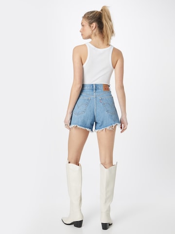 LEVI'S ® Обычный Джинсы 'High Waisted Mom Short' в Синий