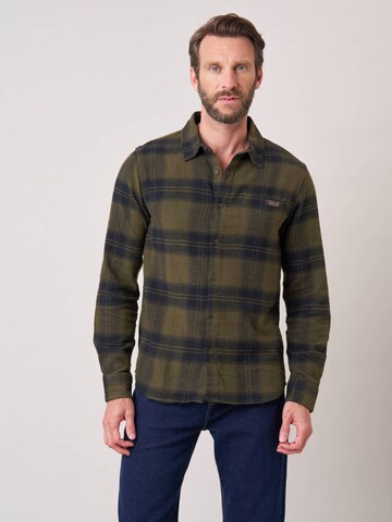Coupe regular Chemise Deeluxe en vert