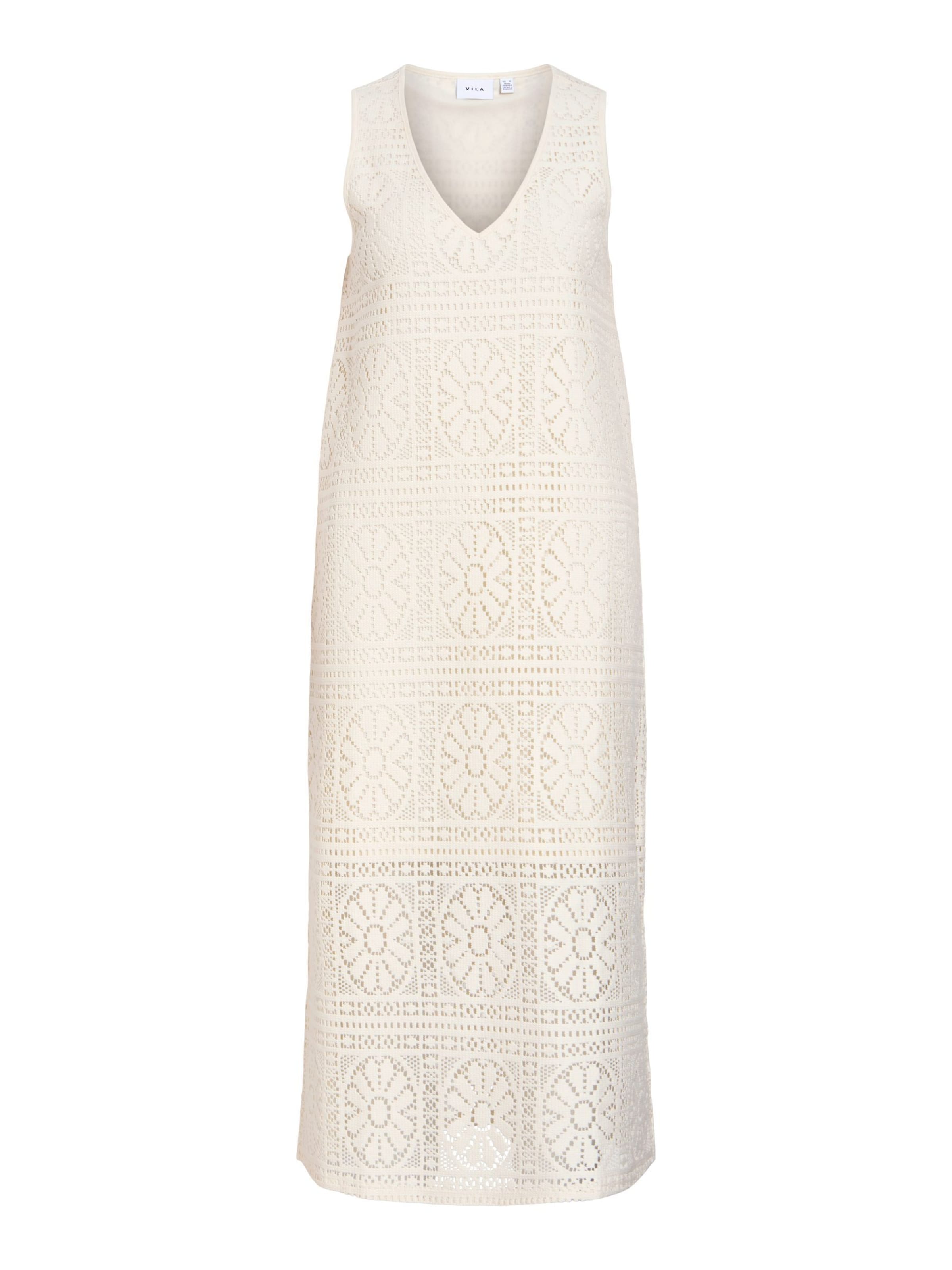 VILA Kleid 'VIMerinda' in Beige: Vorderseite