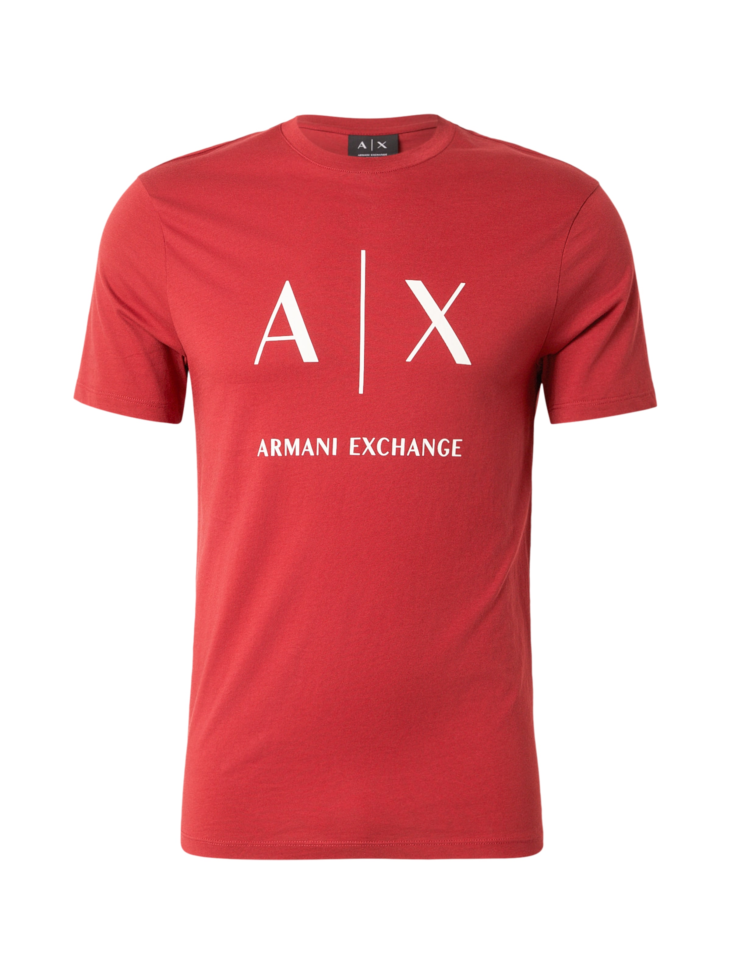 ARMANI EXCHANGE Μπλουζάκι σε κόκκινο: μπροστά