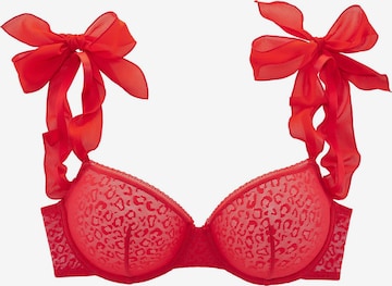 Balconcino Reggiseno di VIVANCE in rosso: frontale