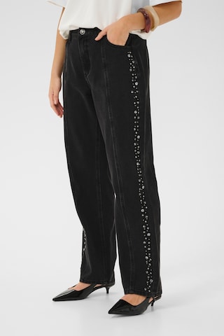 CULTURE Loosefit Jeans 'CUCally' in Schwarz: Vorderseite