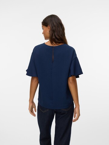 VERO MODA Bluse 'VMALVA' in Blau