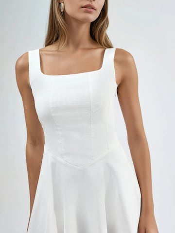 Hiccup Dress in White