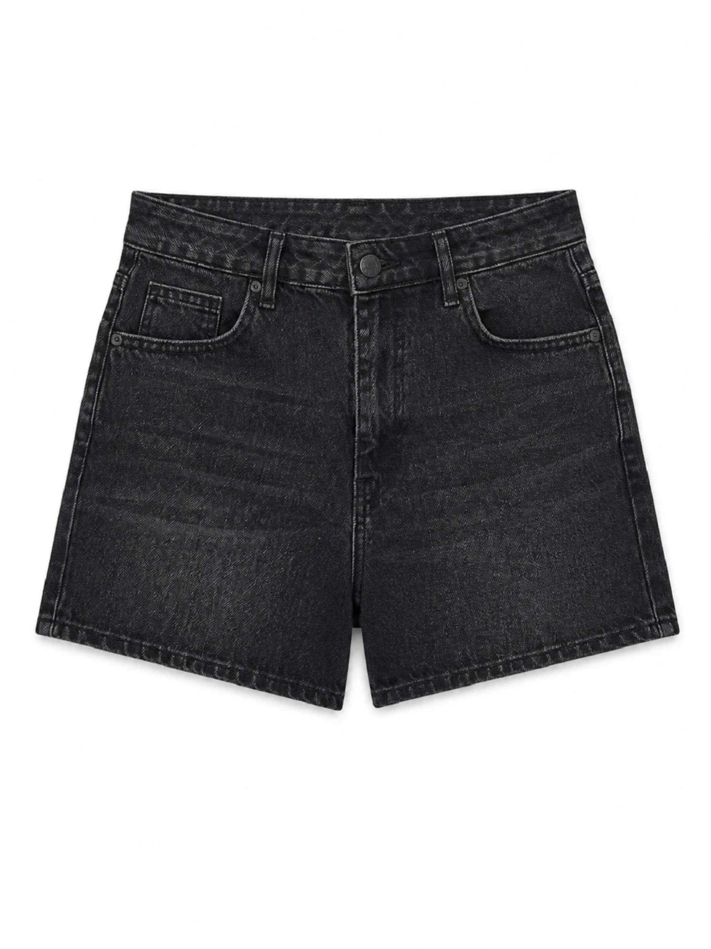 Regular Jean 'MINI DENIM SHORT' IT'S BASIC en noir