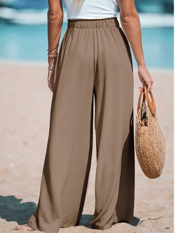 Cupshe Wide Leg Hose 'DAA02D4A004HH'‌‌‌‌‌‌‌‌ in Grün