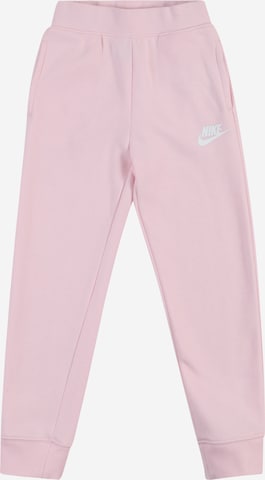 Nike Sportswear Hose 'Club Fleece' in Pink: Vorderseite