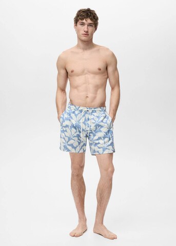 MANGO MAN Board Shorts in Blue