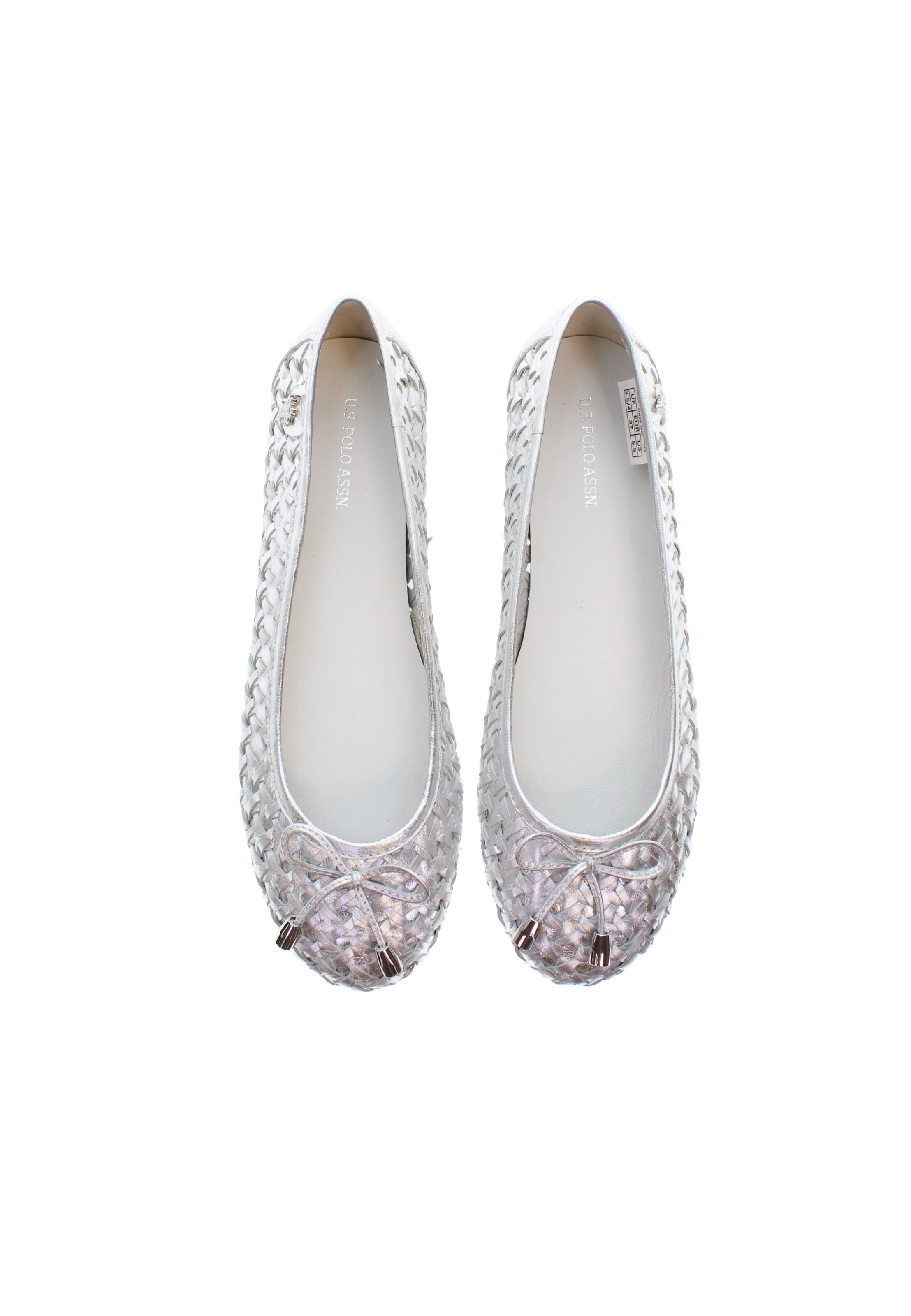 U.S. POLO ASSN. Ballerina 'JULIA001W/5L2' in Zilver