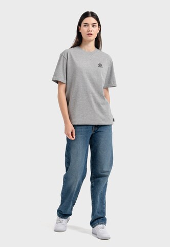 Oldskull Shirt 'Basic Oldskull 25' in Grey
