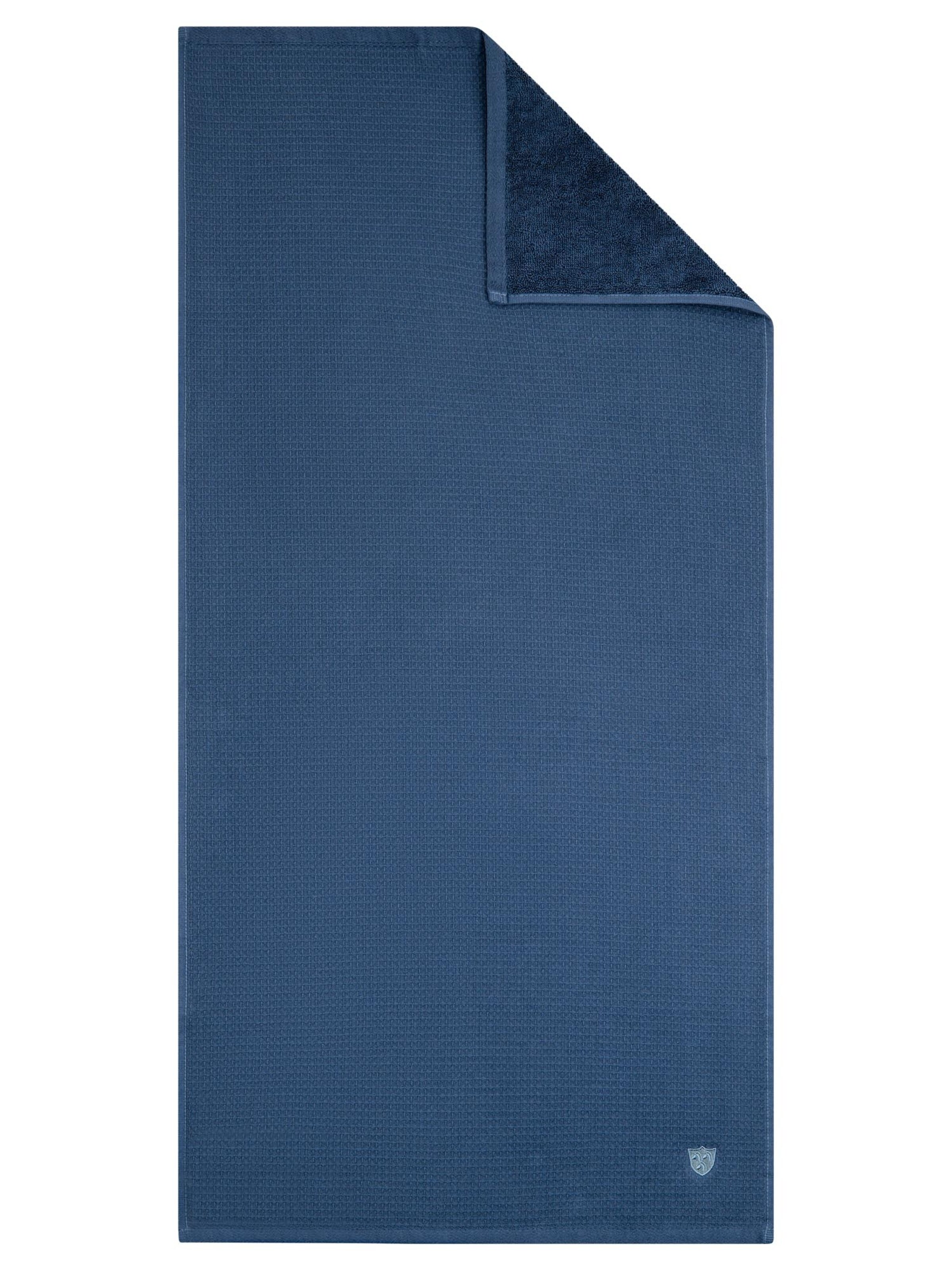 ROSS Towel 'Pique' in Blue