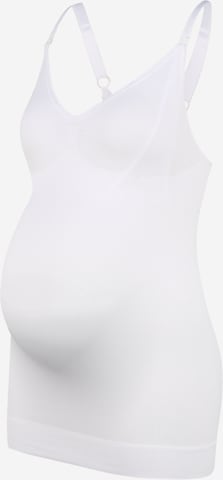 JoJo Maman Bébé Regular Shapingtop in Wit: voorkant