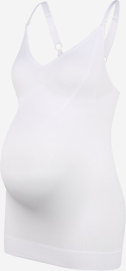 Top modelator JoJo Maman Bébé pe alb murdar, Vizualizare produs
