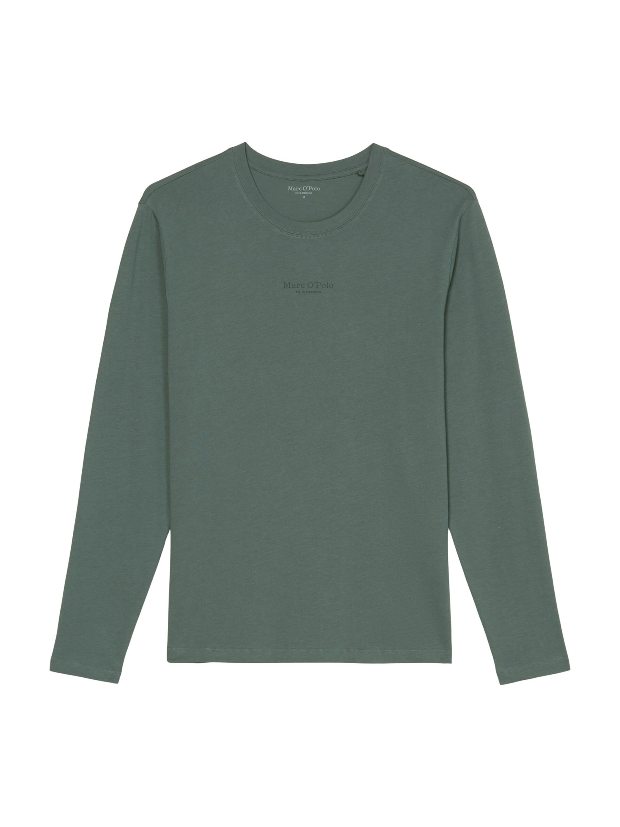 Marc O'Polo Shirt ' Mix & Match Cotton ' in Groen: voorkant