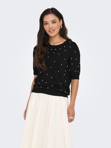 Pull-over 'ONLVenice' ONLY en noir : devant
