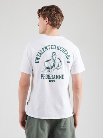 POMPEII Shirt 'AUTOPILOT' in White: front