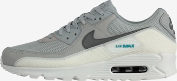 Baskets basses 'Air Max 90 Premium' Nike Sportswear en gris : devant