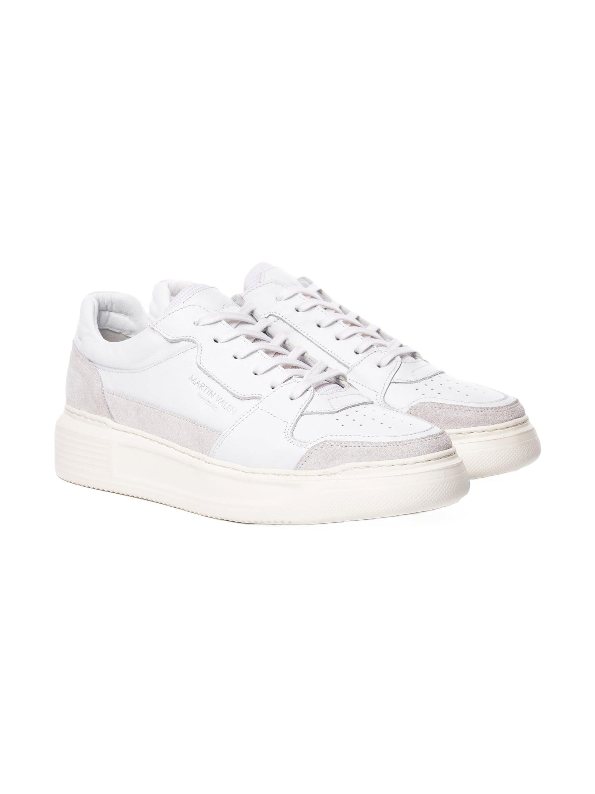 MARTIN VALEN Platform trainers in White