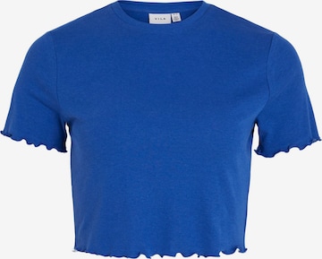 VILA Shirt in Blauw: voorkant