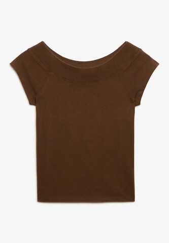 Superdry & Co Shirt 'Athletic Essentials' in Brown