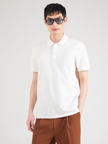 T-Shirt QS en blanc : devant