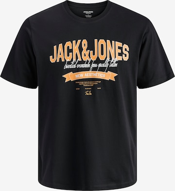 Jack & Jones Plus Shirt in Black: front
