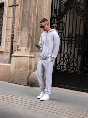 DAN FOX APPAREL Tapered Trousers 'Miran' in Grey