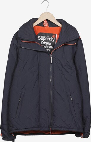 Superdry Jacke XL in Blau: Vorderseite