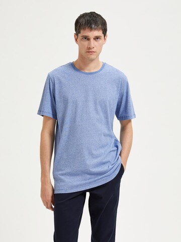 SELECTED HOMME Shirt 'Aspen' in Blauw: voorkant