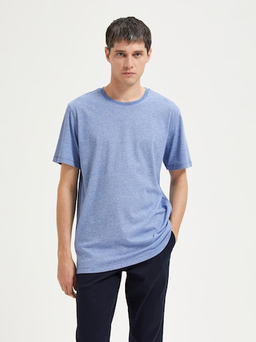 SELECTED HOMME T-Shirt 'Aspen' in Blau: predná strana