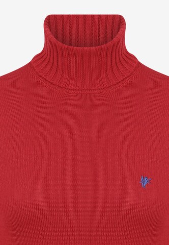 DENIM CULTURE Pullover 'Estelle' in Rot