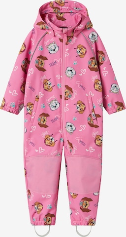 NAME IT Toiminnallinen puku 'NMFAlfa08 Pawpatrol' värissä vaaleanpunainen: etupuoli